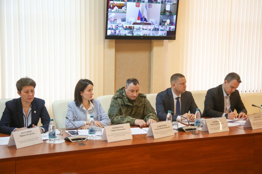Михаил Назаров: По поручению Главы РК проведено очередное заседание Общественного координационного совета по вопросам духовно-нравственного, патриотического воспитания и допризывной подготовки граждан Михаил Назаров: По поручению Главы РК проведено очередное заседание Общественного координационного совета по вопросам духовно-нравственного, патриотического воспитания и допризывной подготовки граждан