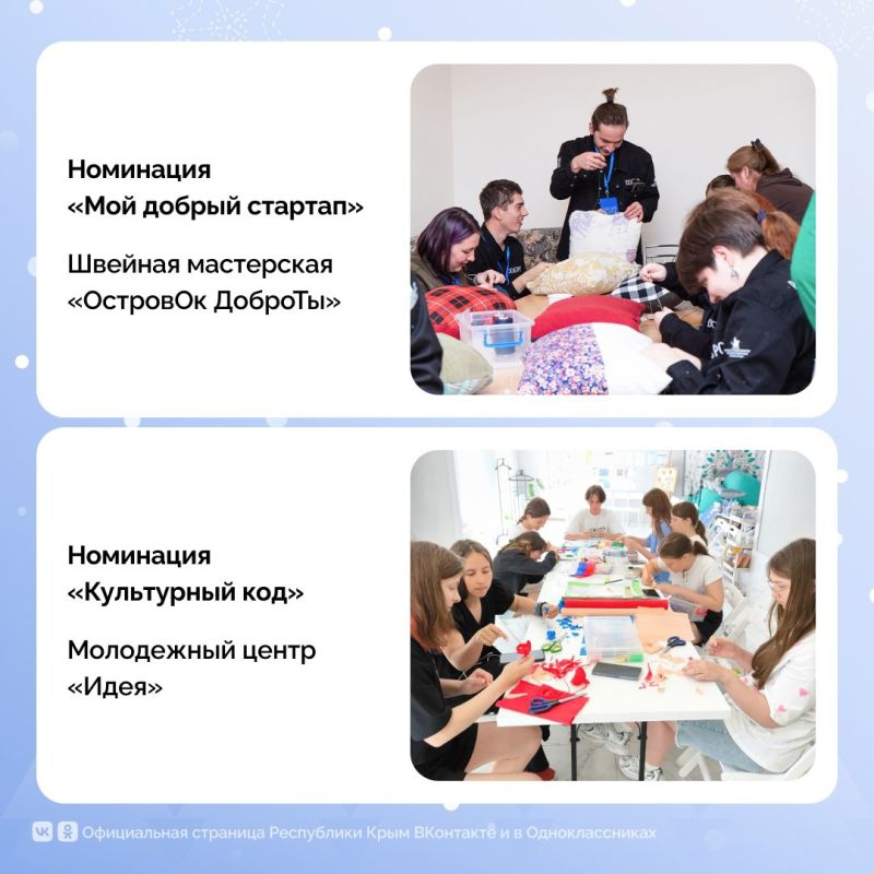 В Симферополе подвели итоги регионального этапа Всероссийского конкурса «Мой добрый бизнес» В Симферополе подвели итоги регионального этапа Всероссийского конкурса «Мой добрый бизнес»