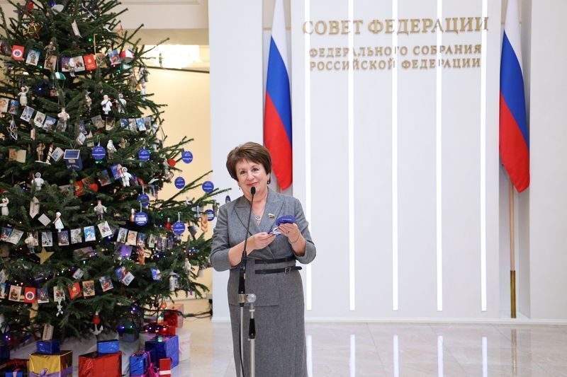 Екатерина Алтабаева: Сенаторы РФ пятый год подряд присоединяются к «Елке желаний» – благотворительному Всероссийскому проекту «Движения первых», который проходит при поддержке Росмолодежи Екатерина Алтабаева: Сенаторы РФ пятый год подряд присоединяются к «Елке желаний» – благотворительному Всероссийскому проекту «Движения первых», который проходит при поддержке Росмолодежи