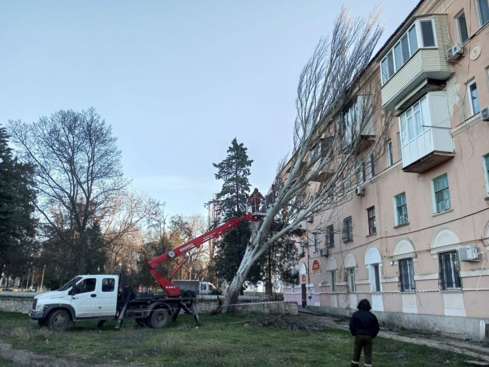 В Керчи продолжается работа по устранению последствий непогоды, коммунальные службы оперативно отрабатывают заявки ЕДДС В Керчи продолжается работа по устранению последствий непогоды, коммунальные службы оперативно отрабатывают заявки ЕДДС