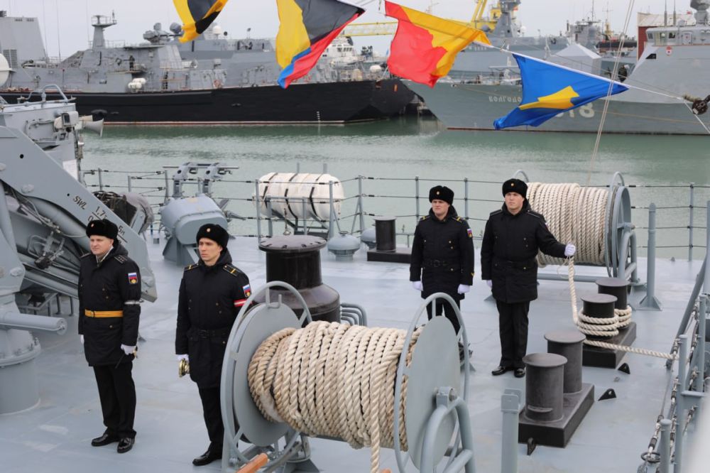 МРК «Туча» принят в состав Черноморского флота МРК «Туча» принят в состав Черноморского флота