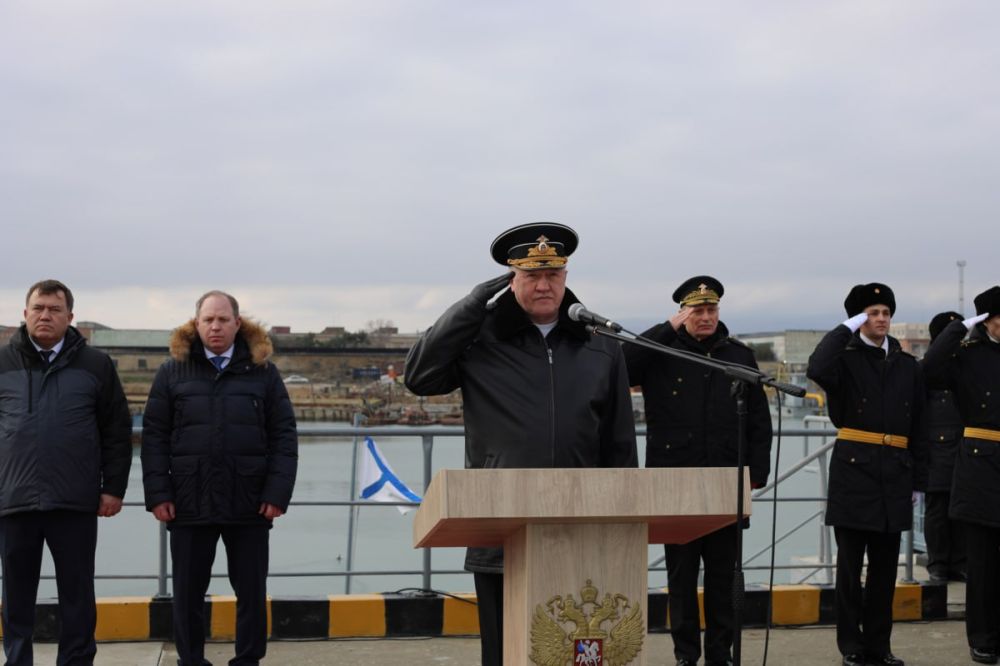 МРК «Туча» принят в состав Черноморского флота МРК «Туча» принят в состав Черноморского флота