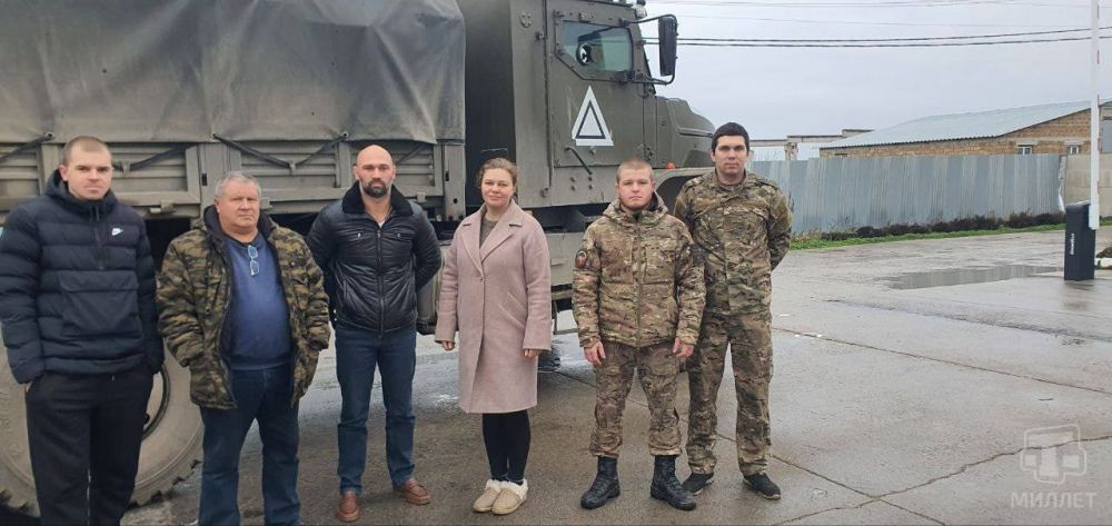 Очередная партия гуманитарной помощи отправилась на фронт от жителей Родниковского сельского поселения Симферопольского района Очередная партия гуманитарной помощи отправилась на фронт от жителей Родниковского сельского поселения Симферопольского района