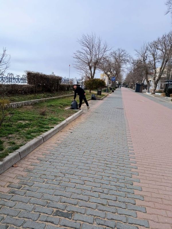 На стаже чистоты и порядка На стаже чистоты и порядка