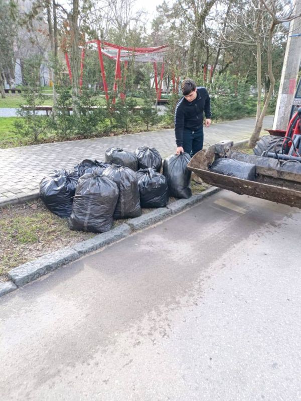 На стаже чистоты и порядка На стаже чистоты и порядка