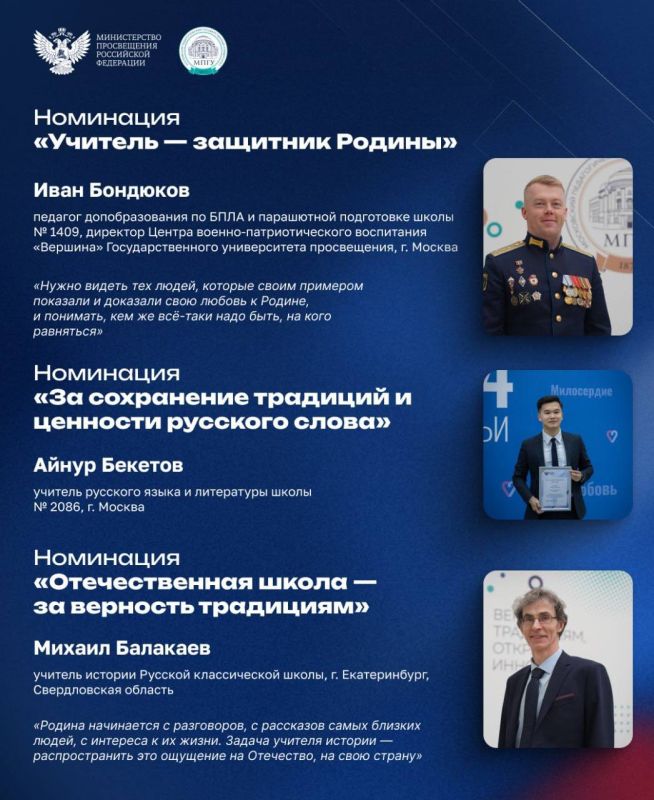 Поздравляем победителей премии «Признание — 2024»! Поздравляем победителей премии «Признание — 2024»!