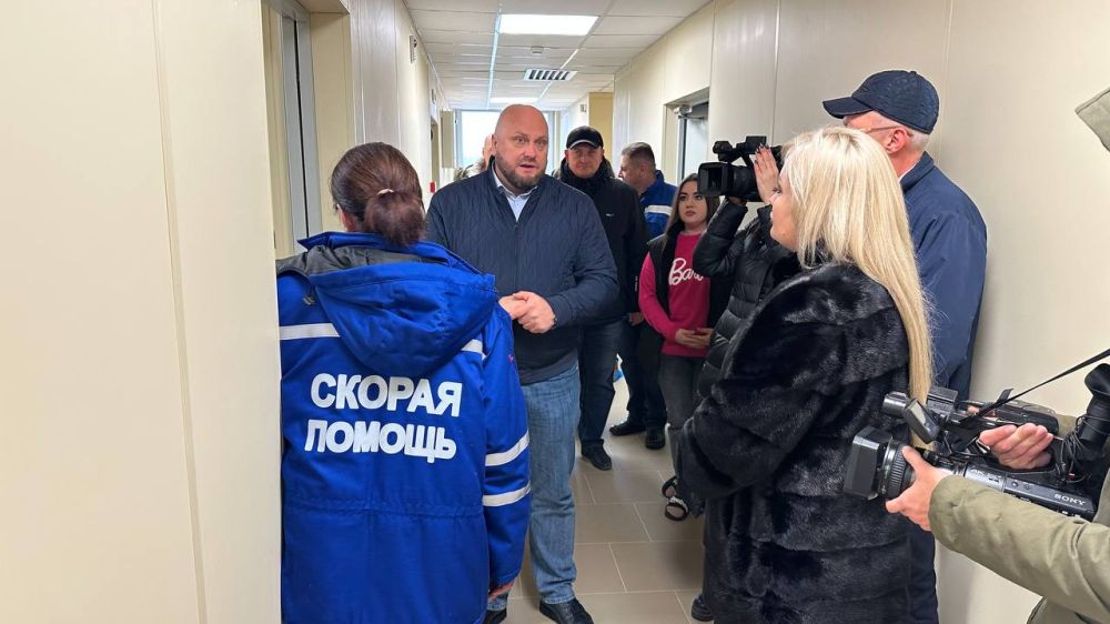 В городе Саки завершено строительство подстанции скорой медицинской помощи В городе Саки завершено строительство подстанции скорой медицинской помощи