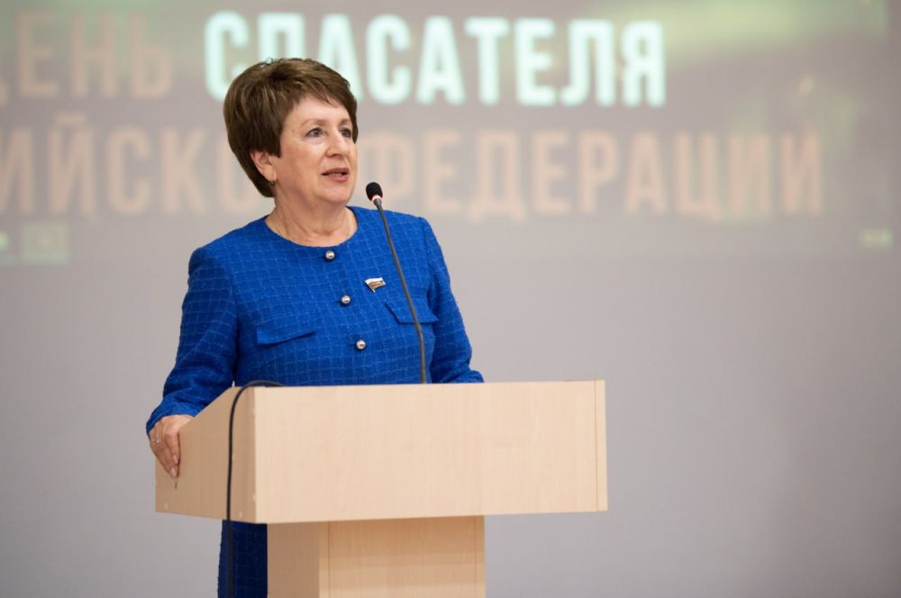Екатерина Алтабаева: Приняла участие в торжественном собрании по случаю Дня спасателя Екатерина Алтабаева: Приняла участие в торжественном собрании по случаю Дня спасателя