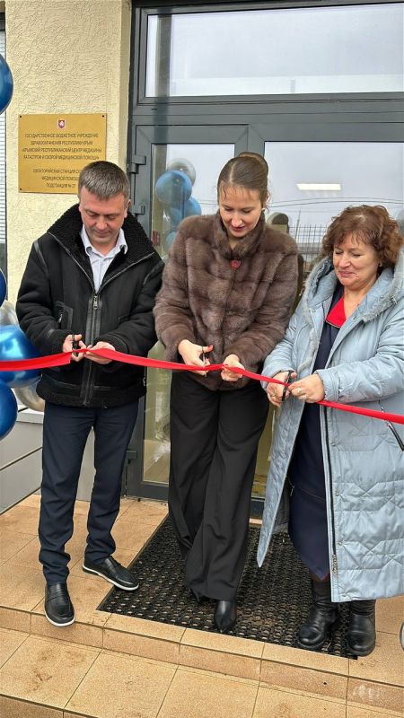 В городе Саки завершено строительство подстанции скорой медицинской помощи В городе Саки завершено строительство подстанции скорой медицинской помощи