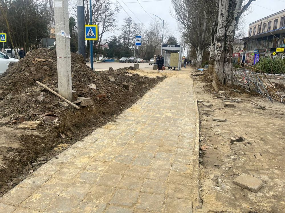 Вопрос благоустройства пешеходных зон после работ по реконструкции сетей водоснабжения компанией "ТоннельГеоСтрой" в микрорайоне Аршинцево остается на контроле главы администрации Керчи Олега КАТОРГИНА Вопрос благоустройства пешеходных зон после работ по реконструкции сетей водоснабжения компанией "ТоннельГеоСтрой" в микрорайоне Аршинцево остается на контроле главы администрации Керчи Олега КАТОРГИНА