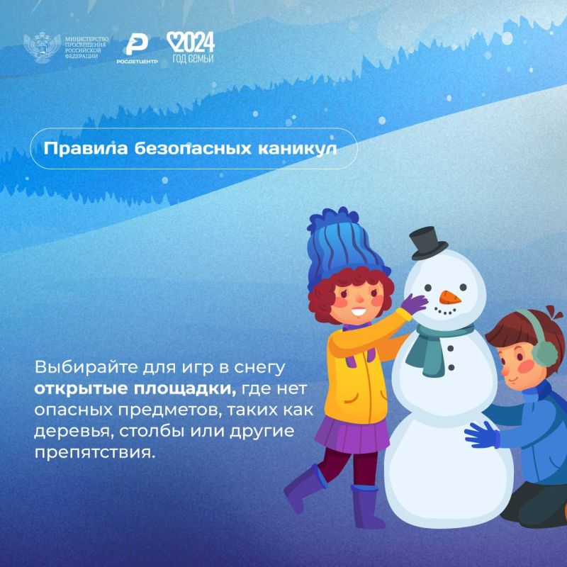 Безопасные зимние каникулы Безопасные зимние каникулы