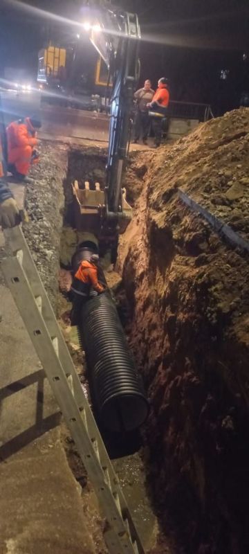 Вода Крыма: В Керчи заменят более 2 км канализационного коллектора по Куль-Обинскому шоссе Вода Крыма: В Керчи заменят более 2 км канализационного коллектора по Куль-Обинскому шоссе