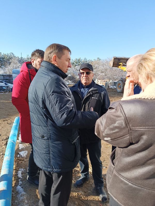 Юрий Гоцанюк: Осмотрел строительство поликлиники на улице Балаклавская в Симферополе, которая реализуется в рамках нацпроекта «Продолжительная и активная жизнь» Юрий Гоцанюк: Осмотрел строительство поликлиники на улице Балаклавская в Симферополе, которая реализуется в рамках нацпроекта «Продолжительная и активная жизнь»