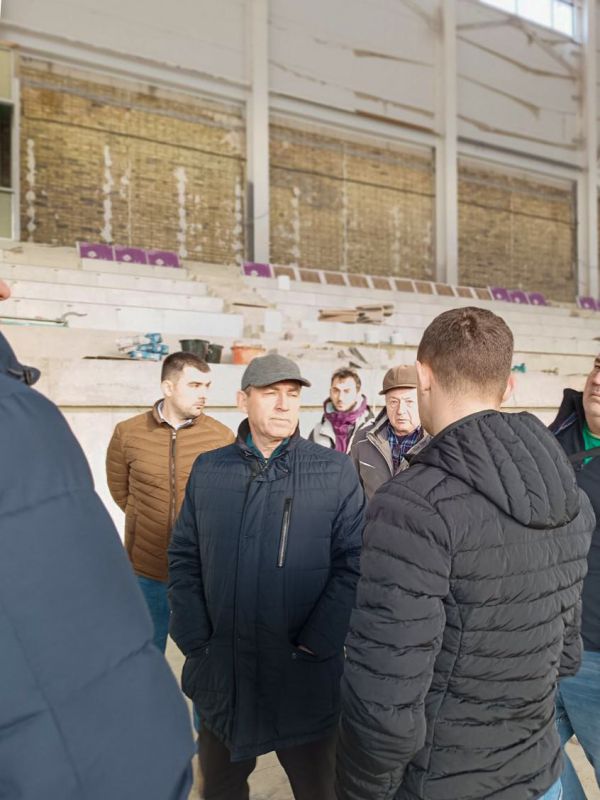 Юрий Гоцанюк: В селах Перово и Доброе Симферопольского района завершается строительство двух физкультурно-оздоровительных комплексов, которые реализуются в рамках регионального проекта «Спорт – норма жизни» Юрий Гоцанюк: В селах Перово и Доброе Симферопольского района завершается строительство двух физкультурно-оздоровительных комплексов, которые реализуются в рамках регионального проекта «Спорт – норма жизни»