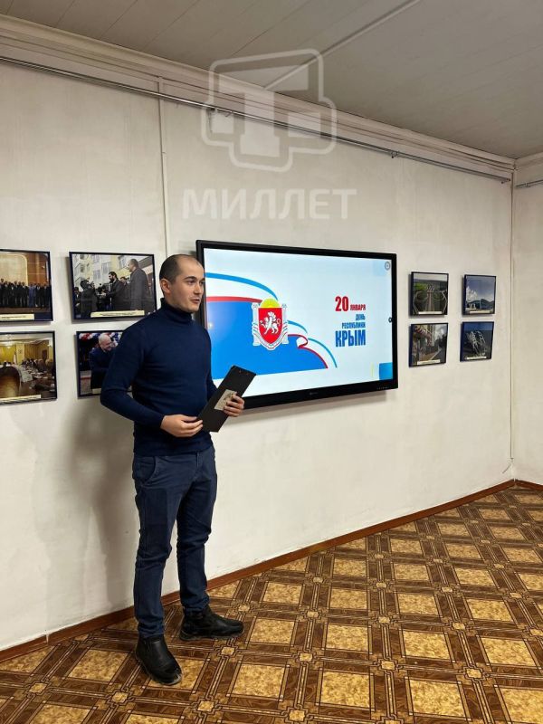 Информационный час для студентов, приуроченный ко Дню Республики Крым, прошёл в Крымскотатарском музее культурно-исторического наследия Информационный час для студентов, приуроченный ко Дню Республики Крым, прошёл в Крымскотатарском музее культурно-исторического наследия