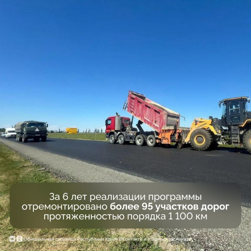 В Крыму подведены итоги нацпроекта «Безопасные качественные дороги» В Крыму подведены итоги нацпроекта «Безопасные качественные дороги»