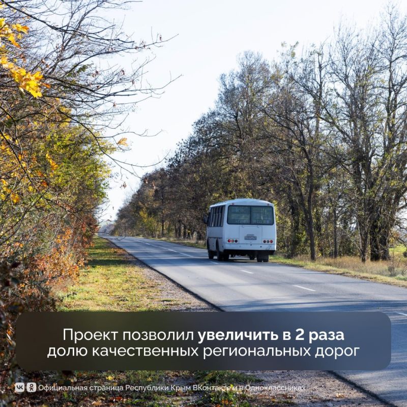 В Крыму подведены итоги нацпроекта «Безопасные качественные дороги» В Крыму подведены итоги нацпроекта «Безопасные качественные дороги»