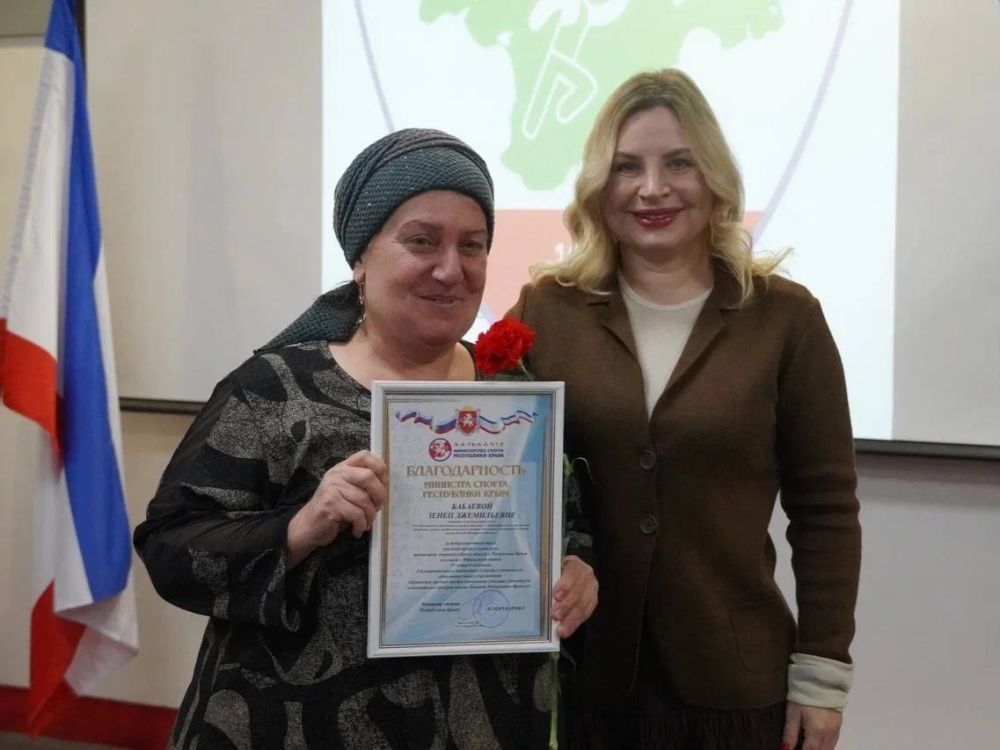 Ольга Торубарова: В честь 35-летия Училища Олимпийского Резерва Республики Крым были вручены награды от Главы Республики Крым Сергея Валерьевича Аксенова, Председателя Государственного Совета Республики Крым Владимира... Ольга Торубарова: В честь 35-летия Училища Олимпийского Резерва Республики Крым были вручены награды от Главы Республики Крым Сергея Валерьевича Аксенова, Председателя Государственного Совета Республики Крым Владимира...