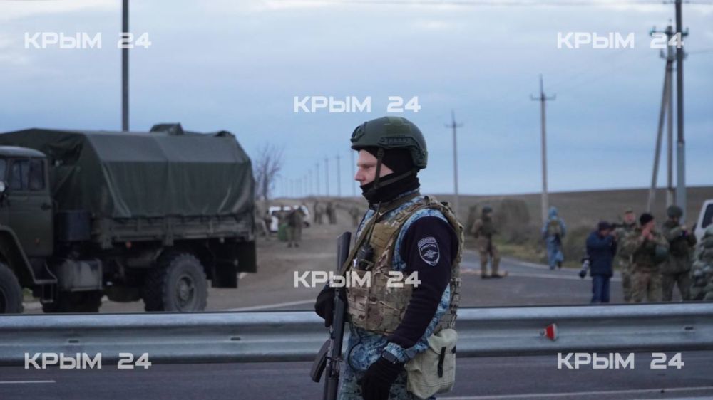 В Сакском районе проходят учения теробороны «Барс-Крым» В Сакском районе проходят учения теробороны «Барс-Крым»