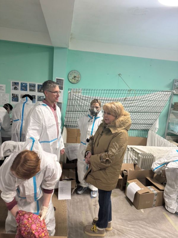 Янина Павленко: Пункт помощи птицам обеспечен всем необходимым Янина Павленко: Пункт помощи птицам обеспечен всем необходимым