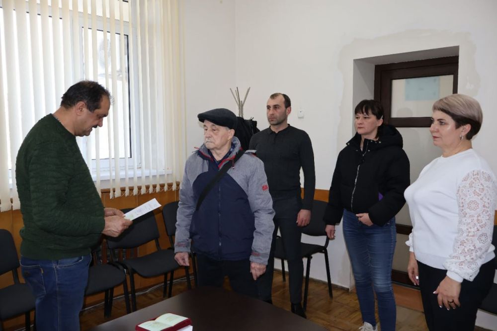 Сегодня, 29 января, в Раздольном передали государственные награды родственникам военнослужащих, которые погибли при выполнении задач специальной военной операции