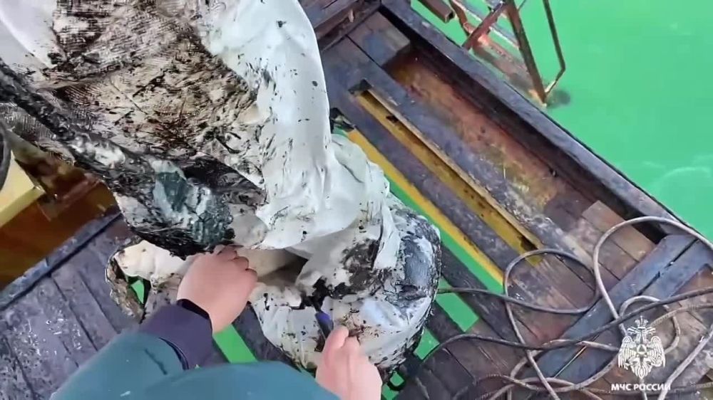 МЧС России: работы на Черноморском побережье продолжаются