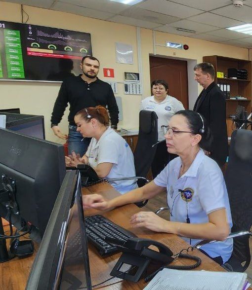 Алексей Ерёменко: Посетил сегодня Центр по приему и обработке экстренных вызовов Системы 112 в ГКУ РК "Безопасный регион" Алексей Ерёменко: Посетил сегодня Центр по приему и обработке экстренных вызовов Системы 112 в ГКУ РК "Безопасный регион"