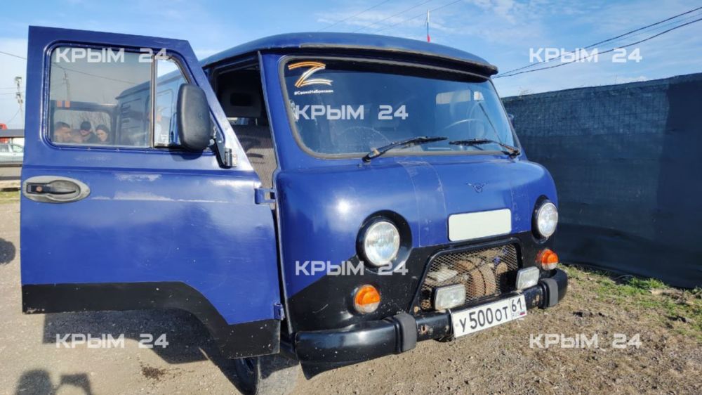 Очередной автомобиль из Крыма отправился в зону проведения спецоперации Очередной автомобиль из Крыма отправился в зону проведения спецоперации