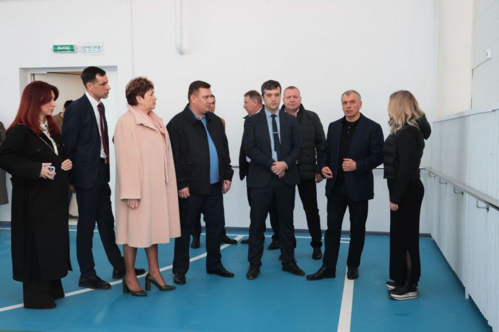 Владимир Константинов: С рабочей поездкой посетил Симферопольский район: Владимир Константинов: С рабочей поездкой посетил Симферопольский район: