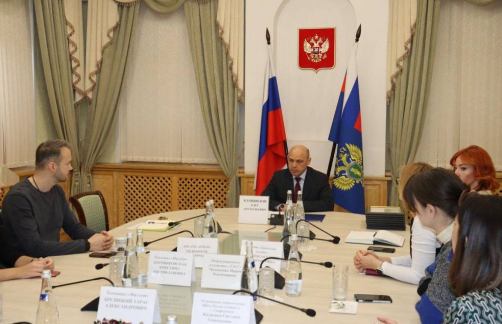 Прокурор Крыма Олег Камшилов встретился с представителями прессы Прокурор Крыма Олег Камшилов встретился с представителями прессы