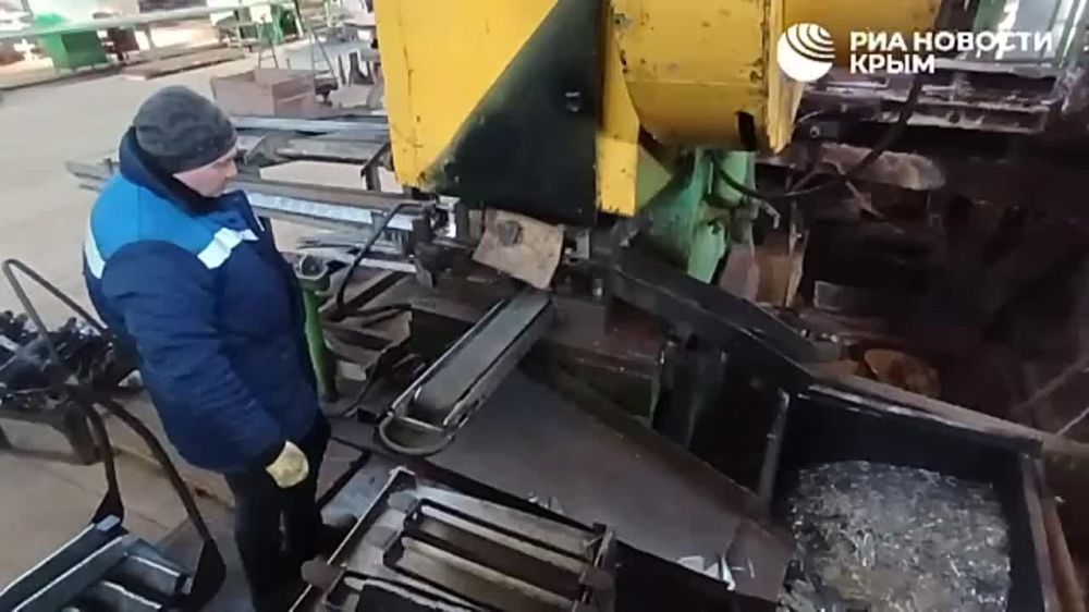 Симферопольский завод производит детали для зарубежных комбайнов