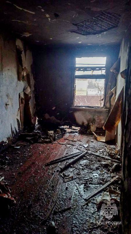 На пожаре в Керчи погибли два человека На пожаре в Керчи погибли два человека