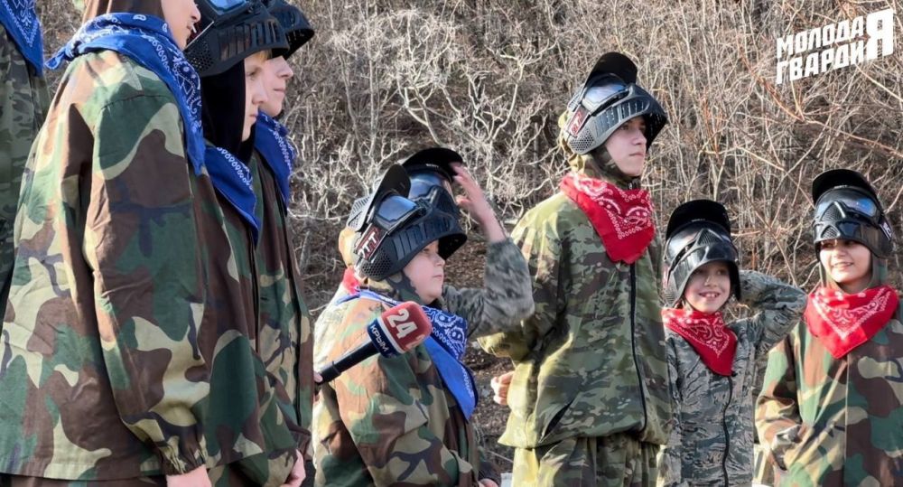 Благотворительный пейнтбол для детей от команды «Молодой Гвардии» города Ялты! Благотворительный пейнтбол для детей от команды «Молодой Гвардии» города Ялты!