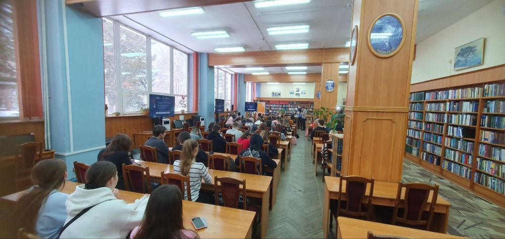 В Крымском федеральном университете имени В.И.Вернадского состоялся первый всероссийский научный диктант "Наука во имя Победы", посвящённый Дню российской науки и 80-летию Победы в Великой Отечественной войне В Крымском федеральном университете имени В.И.Вернадского состоялся первый всероссийский научный диктант "Наука во имя Победы", посвящённый Дню российской науки и 80-летию Победы в Великой Отечественной войне