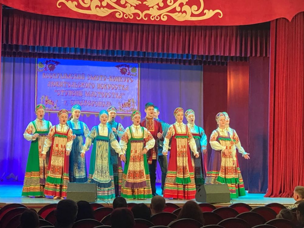 8 февраля в МБУК «Культурно-досуговый центр» состоялся просмотр концертной программы «Сегодня - тому назад....», представленной самодеятельными коллективами крымской столицы в рамках Всекрымского смотра-конкурса... 8 февраля в МБУК «Культурно-досуговый центр» состоялся просмотр концертной программы «Сегодня - тому назад....», представленной самодеятельными коллективами крымской столицы в рамках Всекрымского смотра-конкурса...