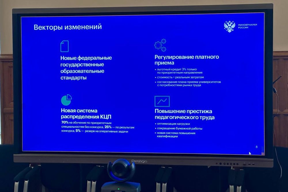Владимир Немцев: В режиме ВКС принял участие в «правительственном часе» Государственной Думы РФ по теме «О разработке Стратегии развития образования в Российской Федерации» Владимир Немцев: В режиме ВКС принял участие в «правительственном часе» Государственной Думы РФ по теме «О разработке Стратегии развития образования в Российской Федерации»