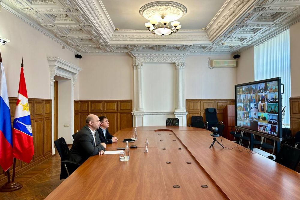 Владимир Немцев: В режиме ВКС принял участие в «правительственном часе» Государственной Думы РФ по теме «О разработке Стратегии развития образования в Российской Федерации»