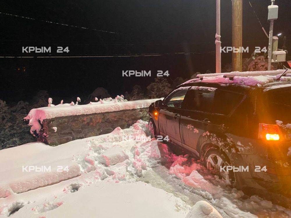 Снег на Южном берегу Крыма Снег на Южном берегу Крыма