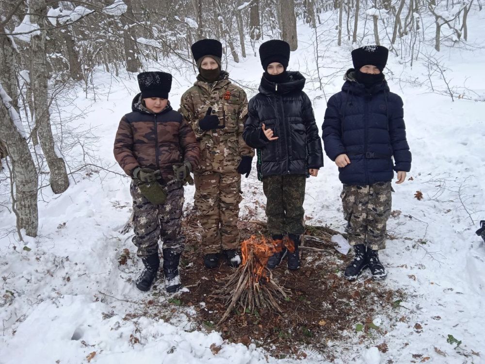 Кадеты Школы джур приняли участие в Снежном походе Кадеты Школы джур приняли участие в Снежном походе