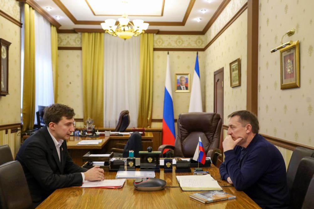 Юрий Гоцанюк: Провел встречу с сенатором Российской Федерации и нашим выдающимся гроссмейстером Сергеем Александровичем Карякиным Юрий Гоцанюк: Провел встречу с сенатором Российской Федерации и нашим выдающимся гроссмейстером Сергеем Александровичем Карякиным