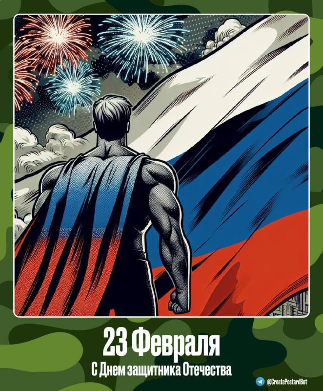Дорогие друзья! Мы напоминаем, что специально ко Дню защитника Отечества вы можете воспользоваться чат-ботом Дорогие друзья! Мы напоминаем, что специально ко Дню защитника Отечества вы можете воспользоваться чат-ботом