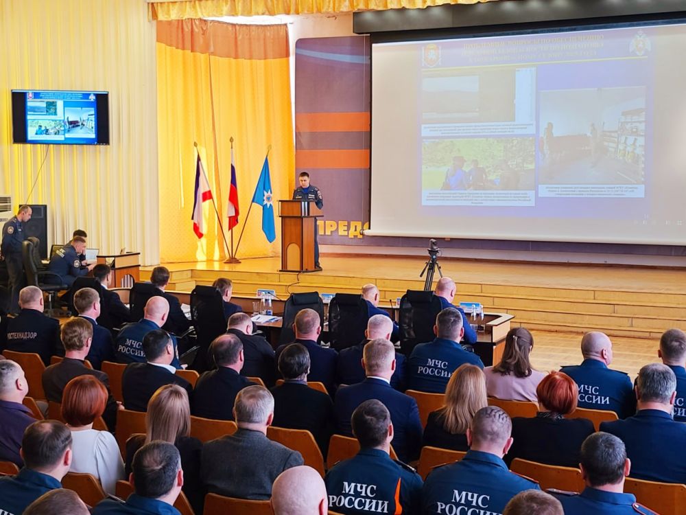 В Республике Крым подвели итоги деятельности территориальной подсистемы РСЧС за 2024 год В Республике Крым подвели итоги деятельности территориальной подсистемы РСЧС за 2024 год