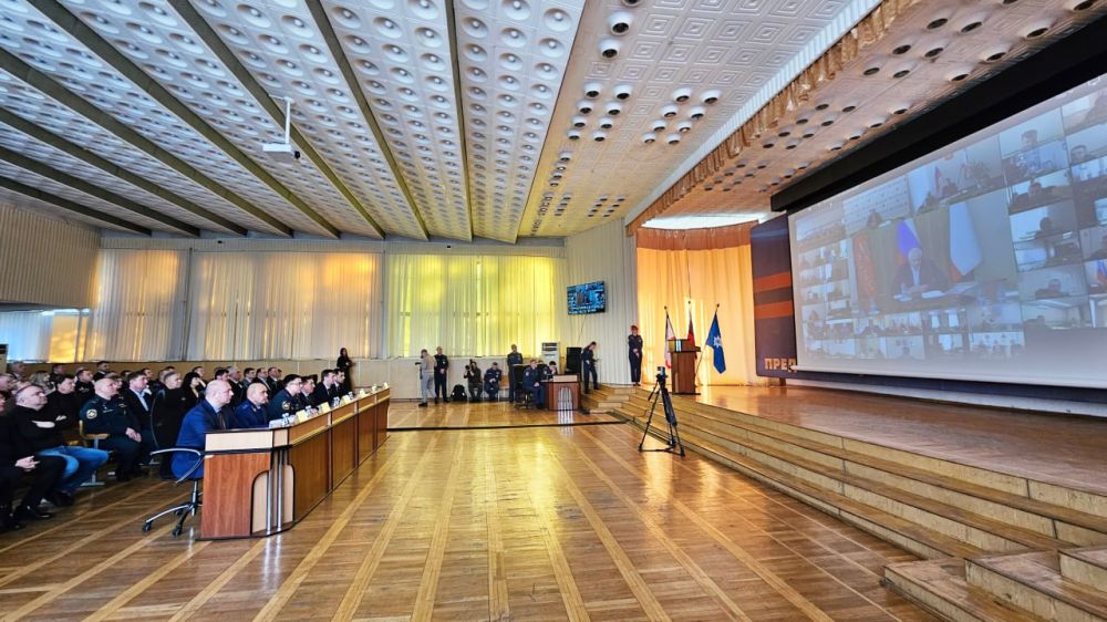 В Республике Крым подвели итоги деятельности территориальной подсистемы РСЧС за 2024 год В Республике Крым подвели итоги деятельности территориальной подсистемы РСЧС за 2024 год