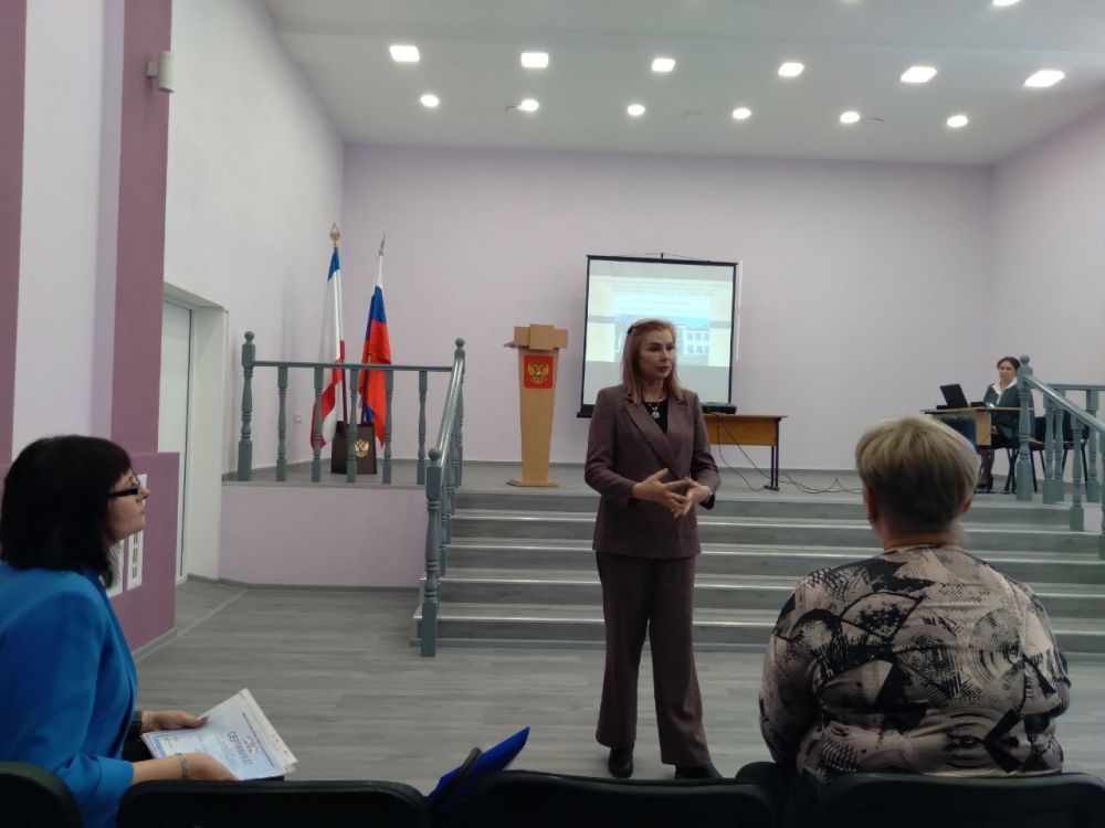 На базе МБОУ «Сакская СШ № 1 им. Героя Советского Союза В.К.Гайнутдинова» состоялся республиканский семинар «Реализация проекта «Медицинской класс» На базе МБОУ «Сакская СШ № 1 им. Героя Советского Союза В.К.Гайнутдинова» состоялся республиканский семинар «Реализация проекта «Медицинской класс»