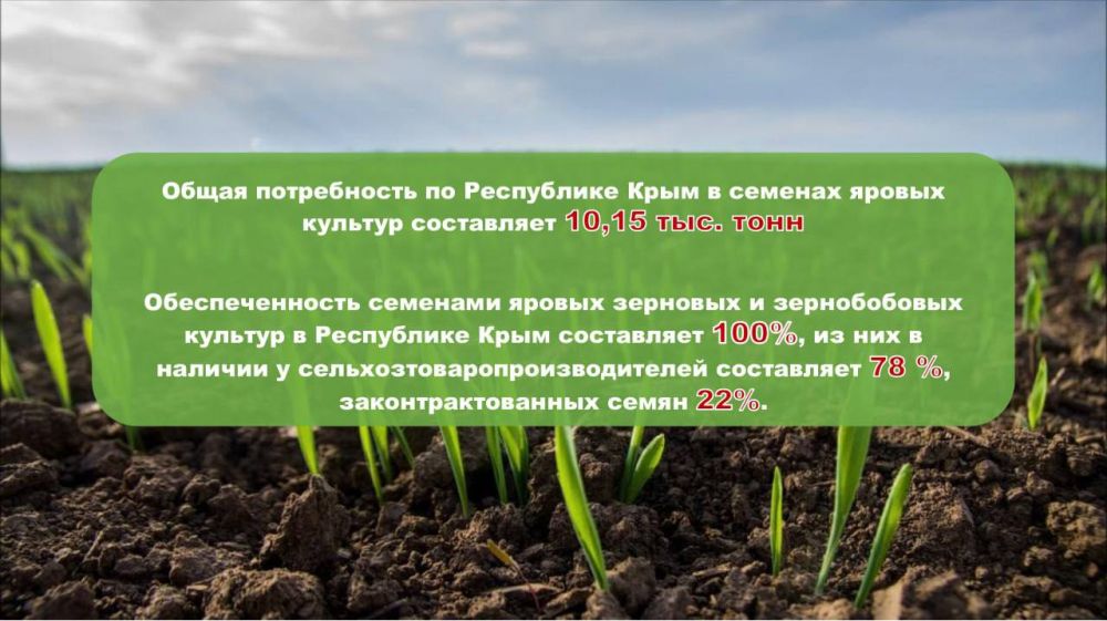 Рассказал о состоянии посевов озимых культур и проведении весенне-полевых работ в 2025 году Рассказал о состоянии посевов озимых культур и проведении весенне-полевых работ в 2025 году