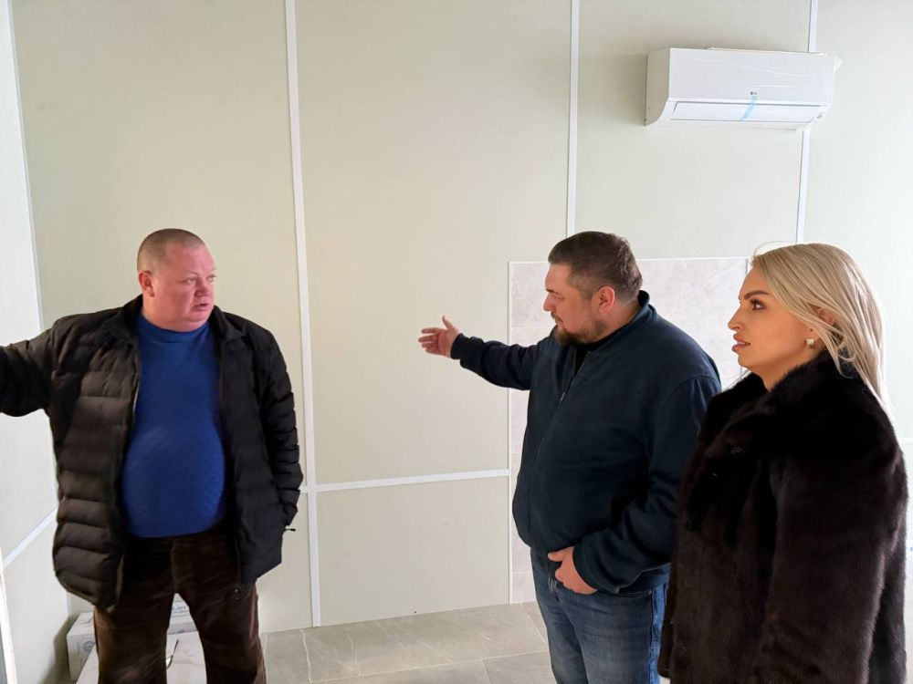 Анастасия Гридчина: В поселке Грэсовском кипит работа над новой поликлиникой, возводимой в рамках регионального проекта «Модернизация первичного звена здравоохранения РФ», входящего в национальный проект «Здравоохранение»... Анастасия Гридчина: В поселке Грэсовском кипит работа над новой поликлиникой, возводимой в рамках регионального проекта «Модернизация первичного звена здравоохранения РФ», входящего в национальный проект «Здравоохранение»...