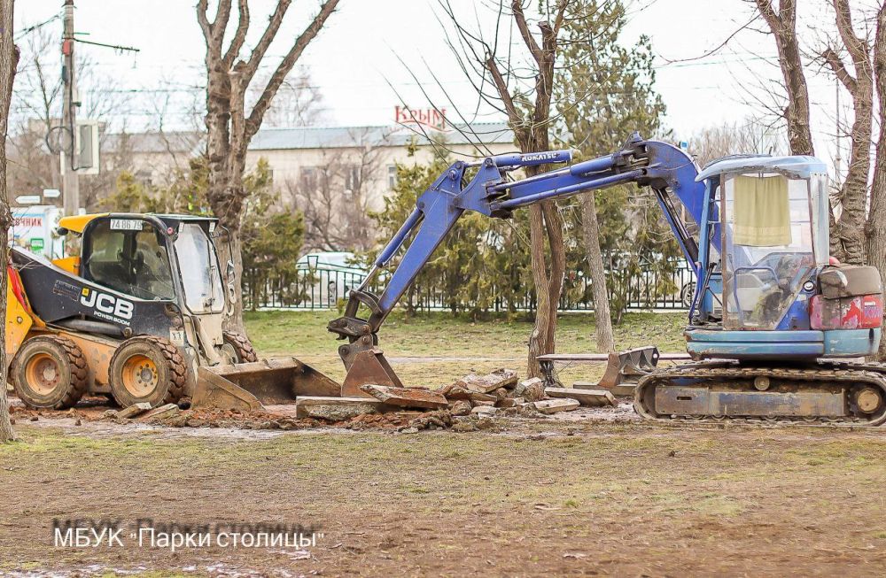 В парке Шевченко и Детском парке началась реконструкция! В парке Шевченко и Детском парке началась реконструкция!