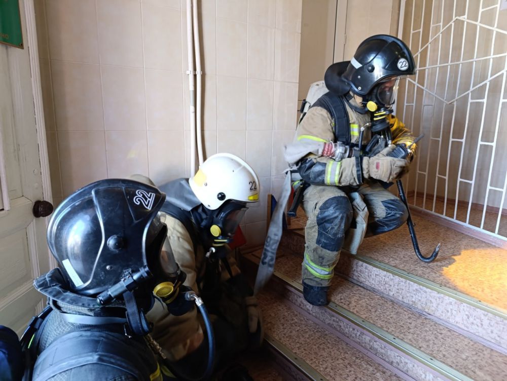 В Евпаторийском психоневрологическом диспансере прошли учения В Евпаторийском психоневрологическом диспансере прошли учения