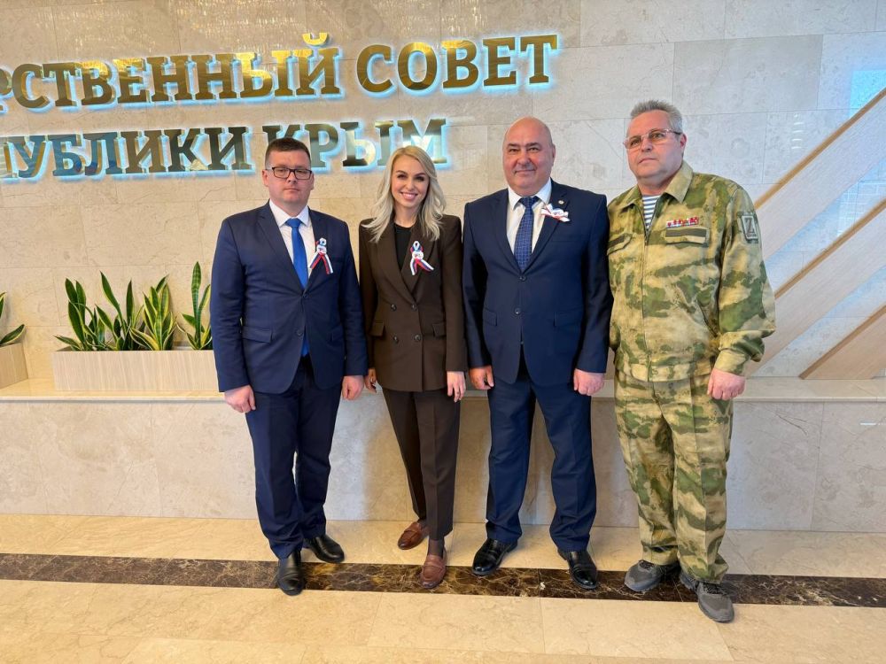 Анастасия Гридчина: В Крыму торжественно отмечают одиннадцатую годовщину воссоединения Крыма с Российской Федерацией Анастасия Гридчина: В Крыму торжественно отмечают одиннадцатую годовщину воссоединения Крыма с Российской Федерацией