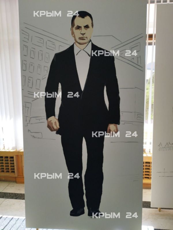 В Симферополе презентовали фотозону с Путиным, Аксёновым и Константиновым В Симферополе презентовали фотозону с Путиным, Аксёновым и Константиновым